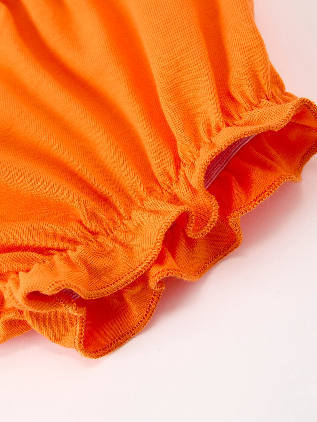 Halloween Pumpkin Plaid Girls Bloomer Set