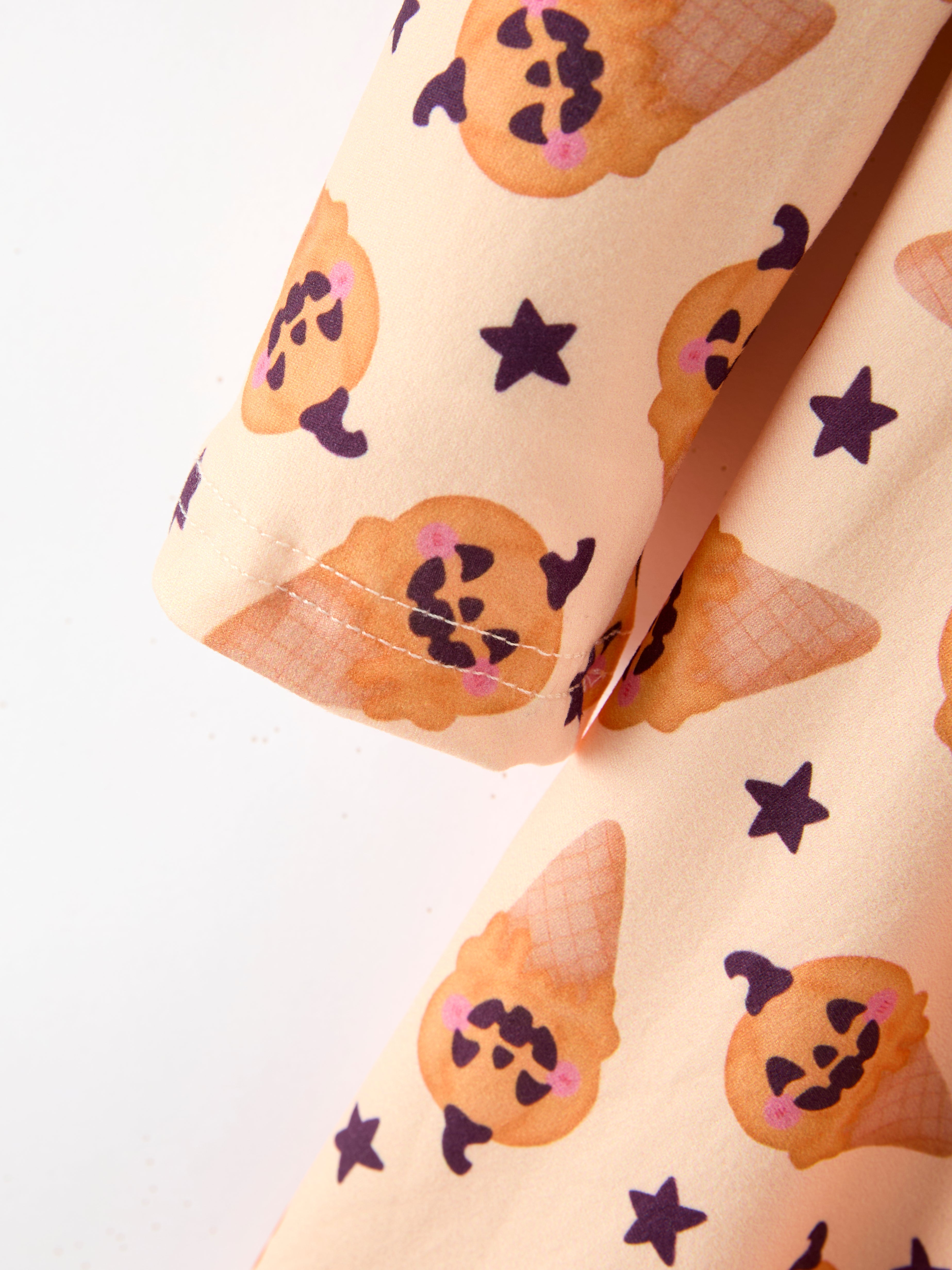 Halloween Pumpkin Girls Long Sleeve Dress