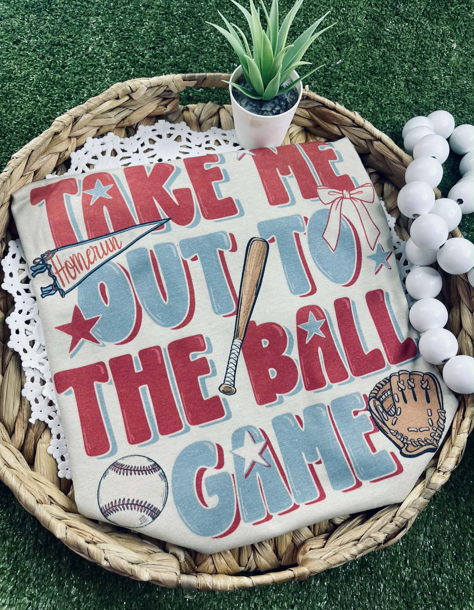 Take me out to the Ball Game (Gildan Tee)