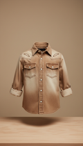 Boy’s soft cotton Western shirt