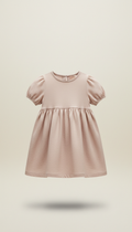 Blush Clay Cotton Children's Dress