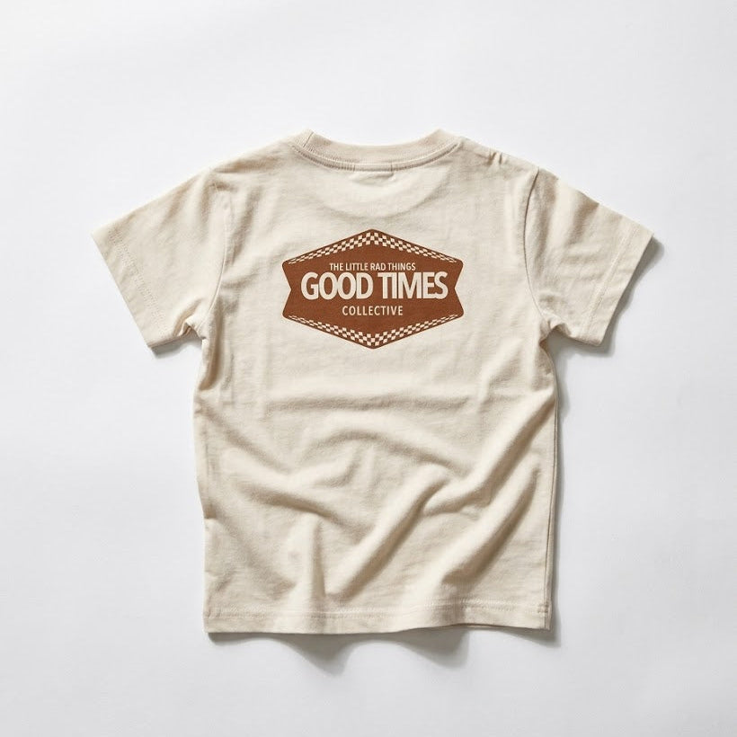 THE GOOD TIMES COLLECTIVE TEE - CREAM