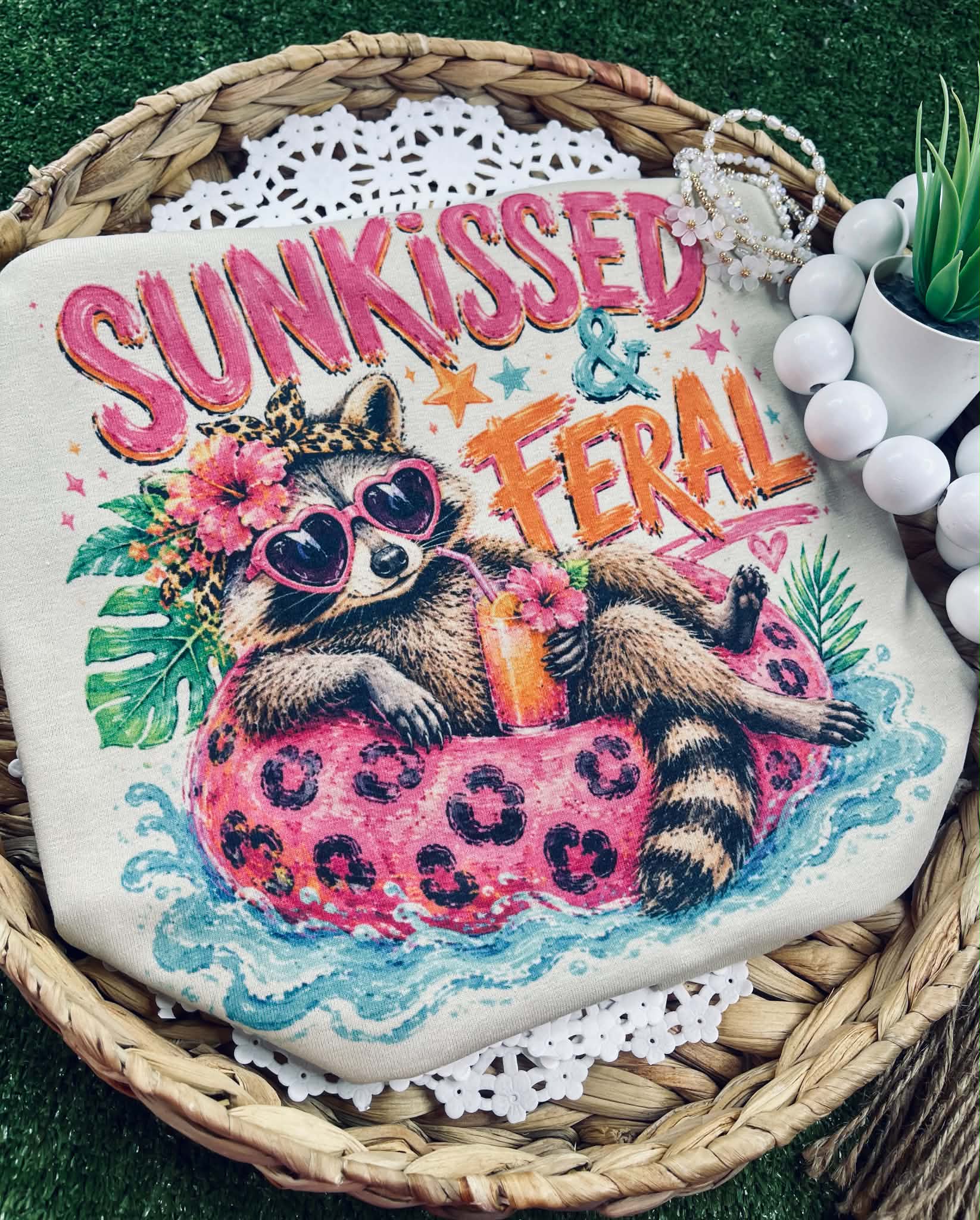 Sun-kissed and Feral (Gildan Tee)