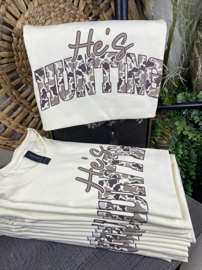 He’s Hunting (DTF Tee)