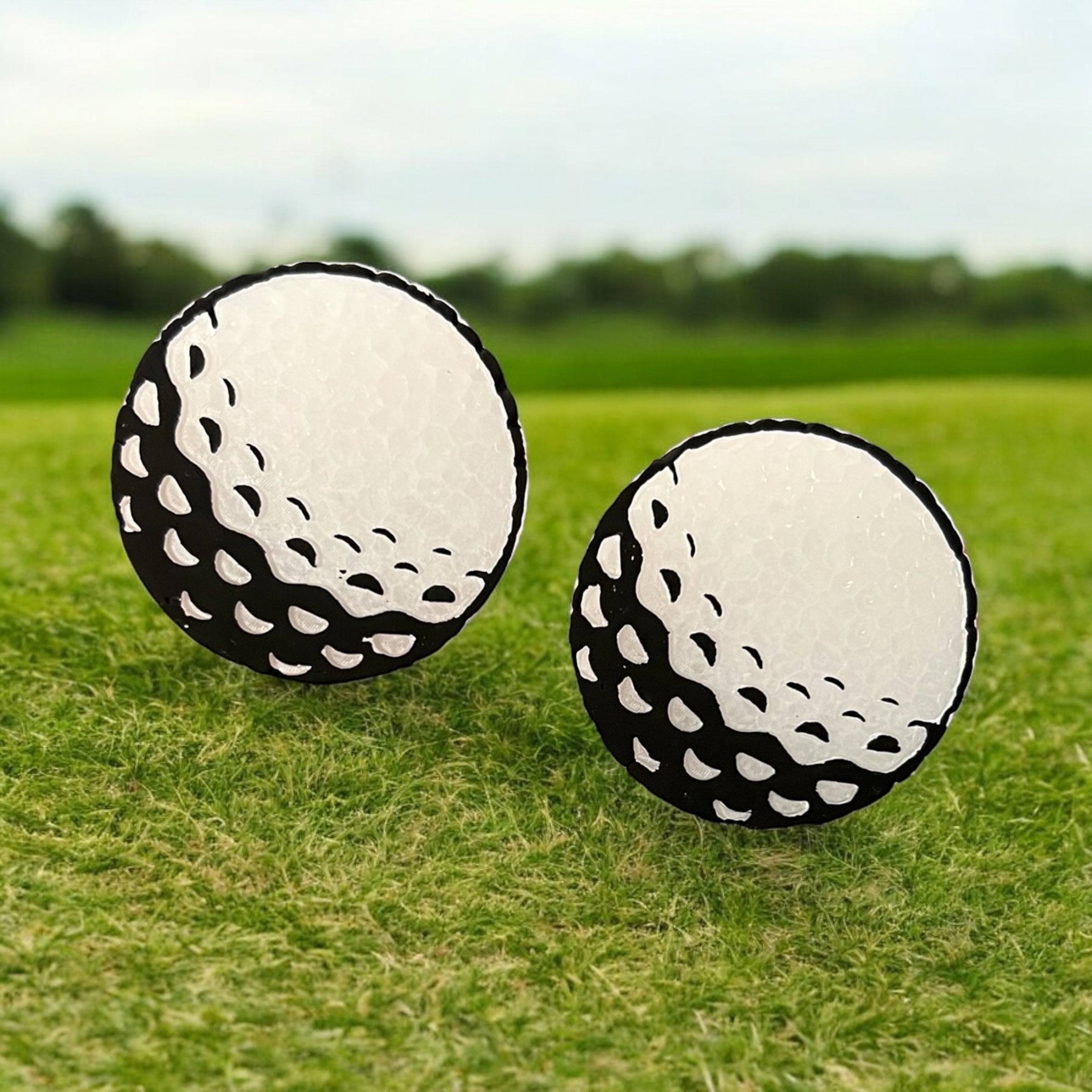 Golf Ball Vent Clips and Magnets