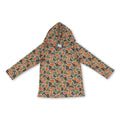 Long sleeves T camo kids boys team hoodie