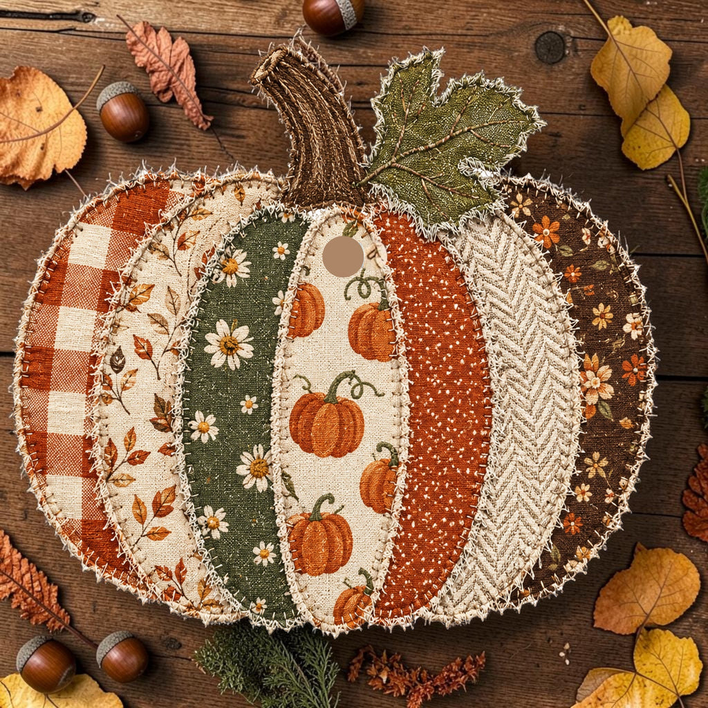 Patchwork Pumpkin Freshie