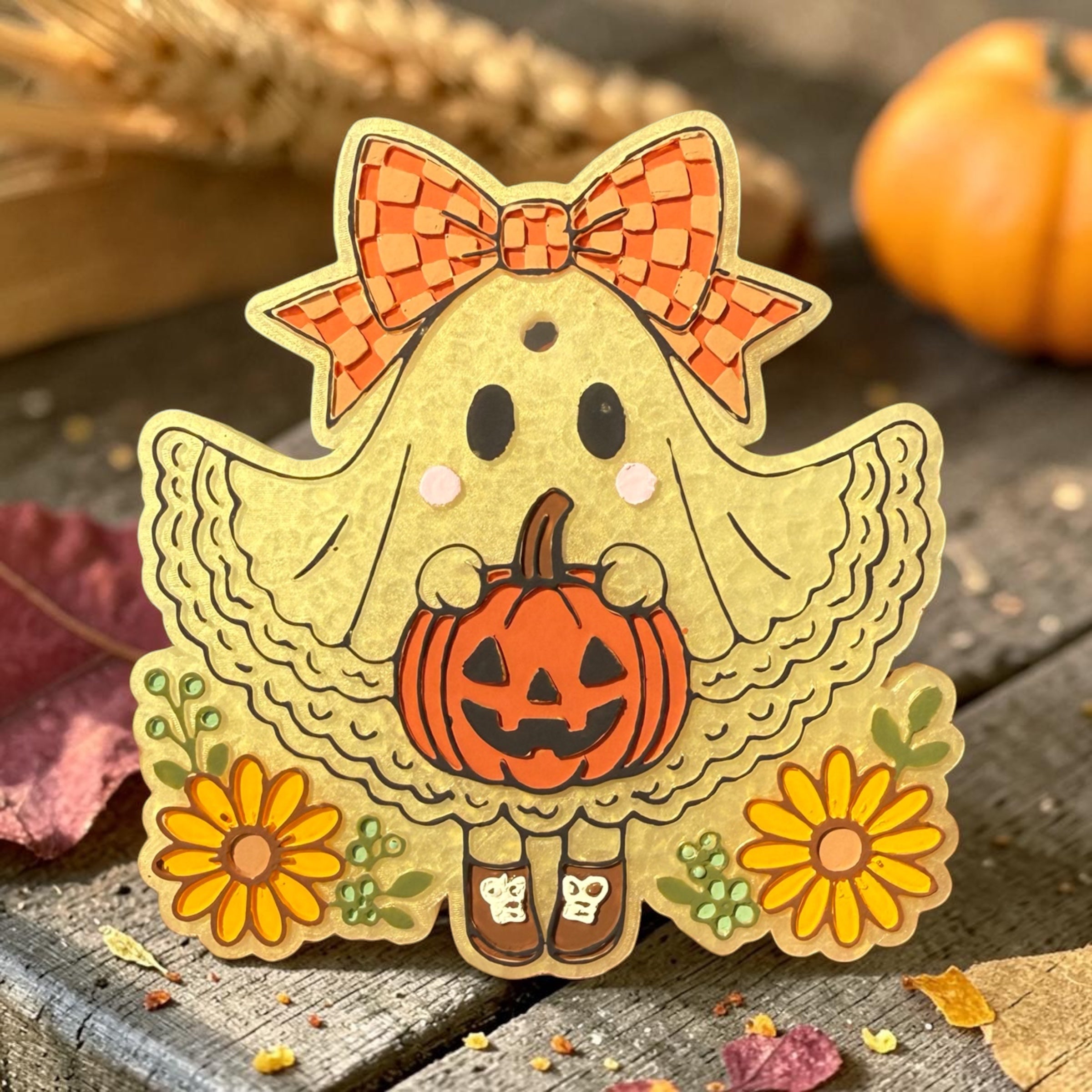 Pumpkin Patch Ghost Freshie