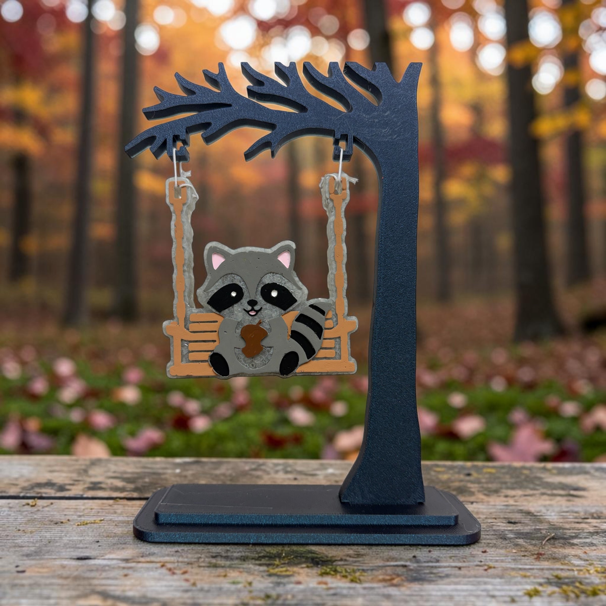 Swinging Raccoon Freshie