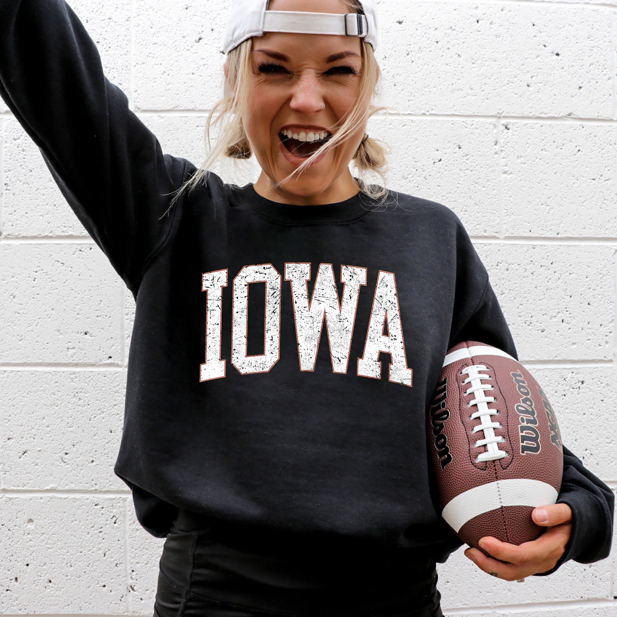 Iowa Football Game Day Tailgate Party State University Pride Campus Spirit Sweatshirt