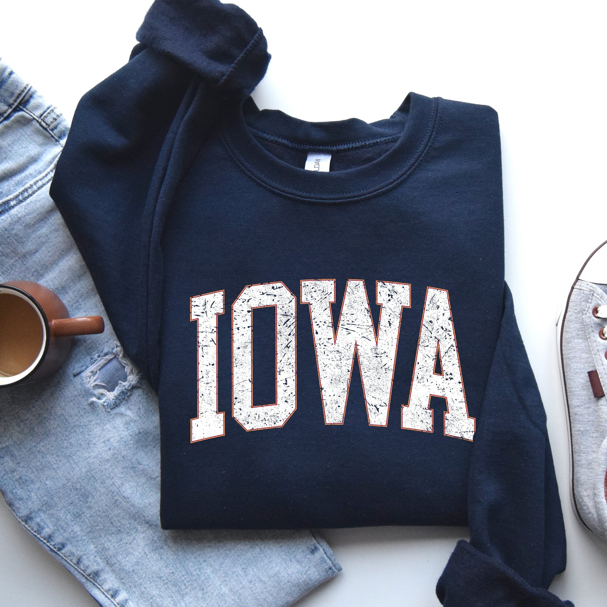 Iowa Football Game Day Tailgate Party State University Pride Campus Spirit Sweatshirt