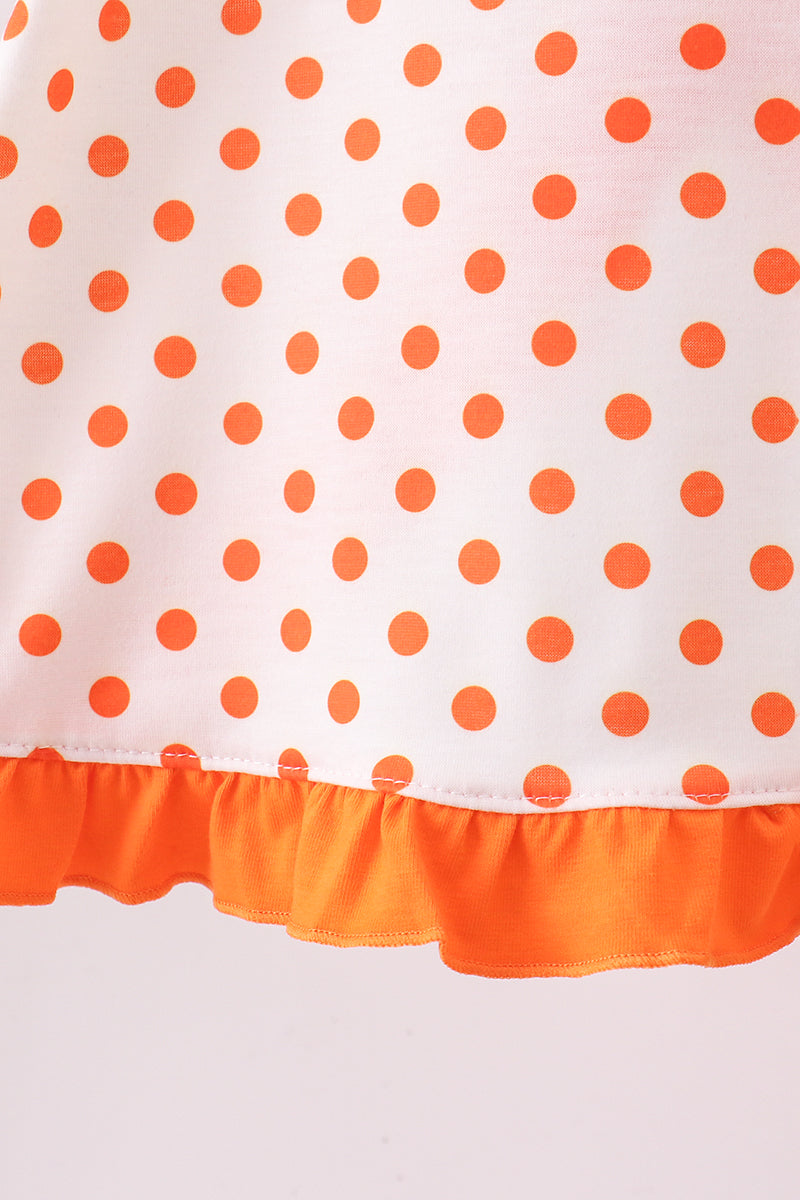 Orange Tennessee Dog Appliqué Set