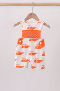 Orange Tennessee Smocked Jon Jon