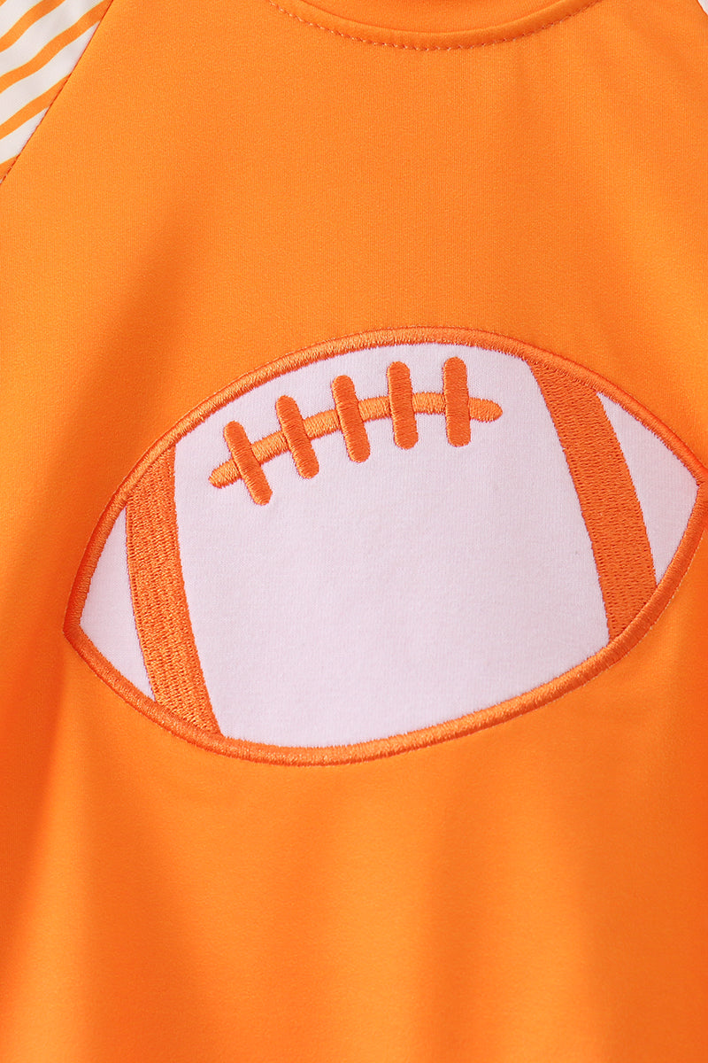 Orange Football One-piece Swimsuit