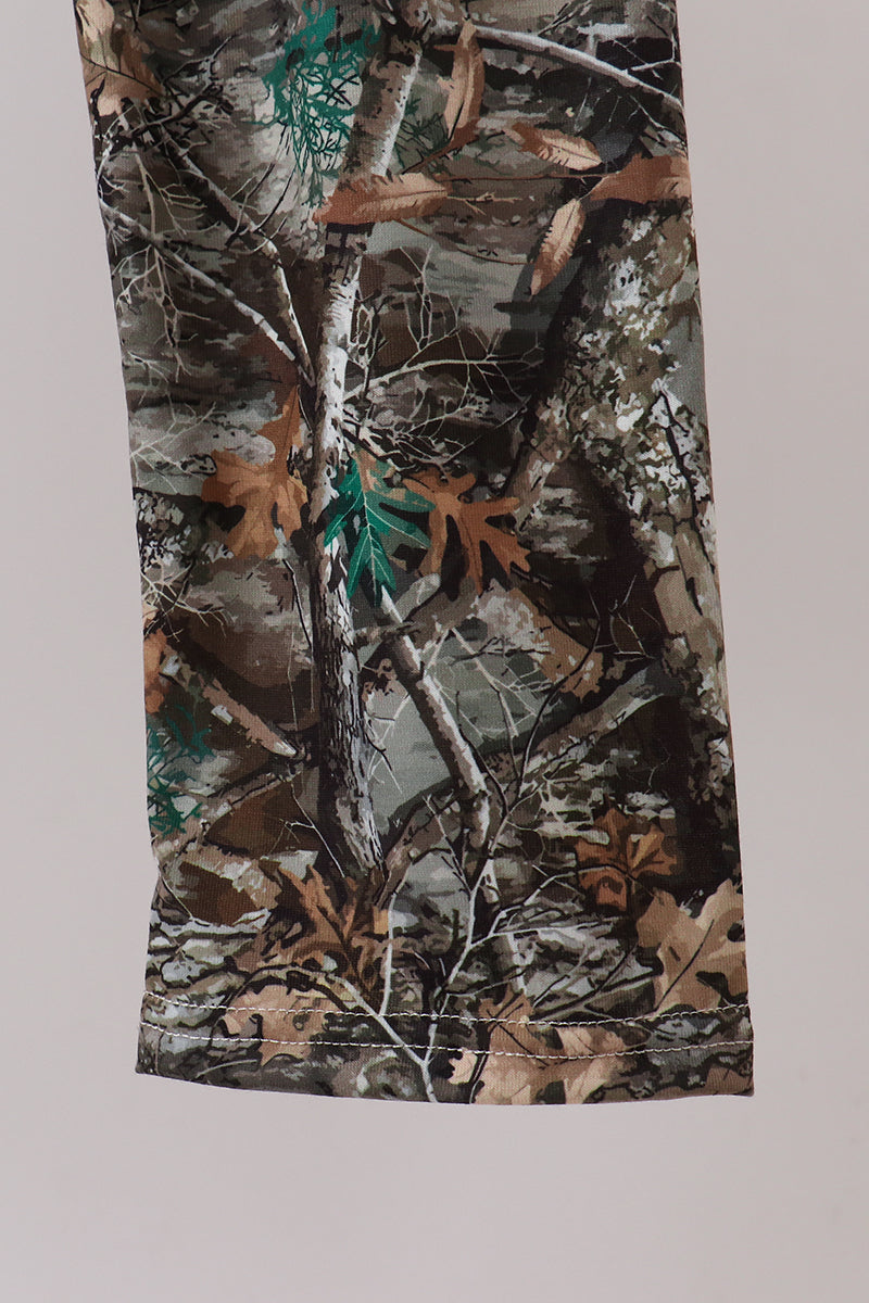 Sage Hunting Embroidered Pants Set