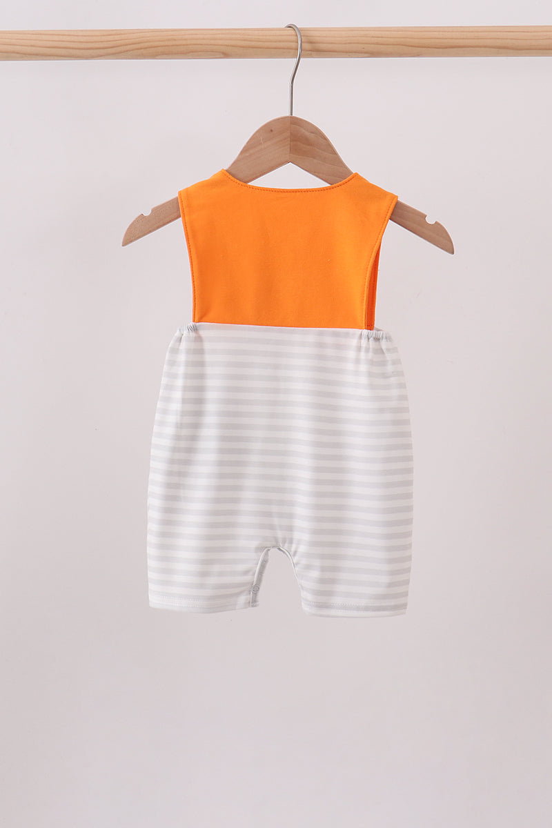 Orange Tennessee Applique Stripe Jon Jon