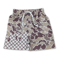 Camo ice cream pockets kids boys summer shorts