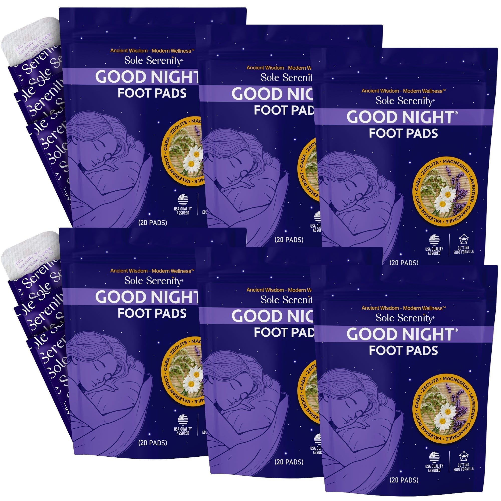 Good Night Sleep Detox Foot Pads
