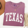 Texas Football Game Day Tailgate Spirit for State University and College Fans Comfort Colors Tee
