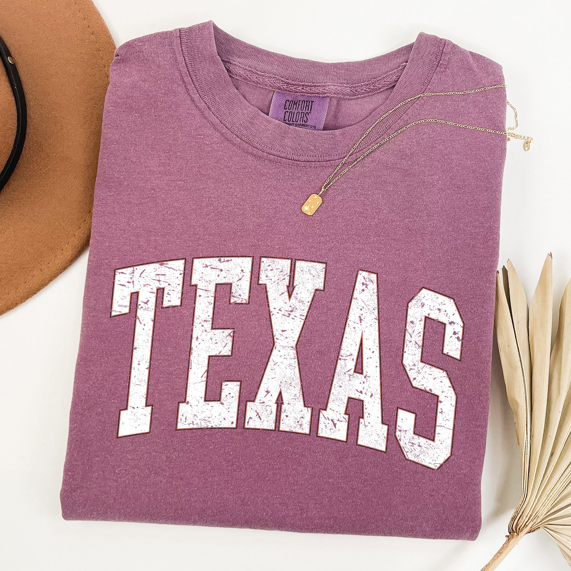 Texas Football Game Day Tailgate Spirit for State University and College Fans Comfort Colors Tee