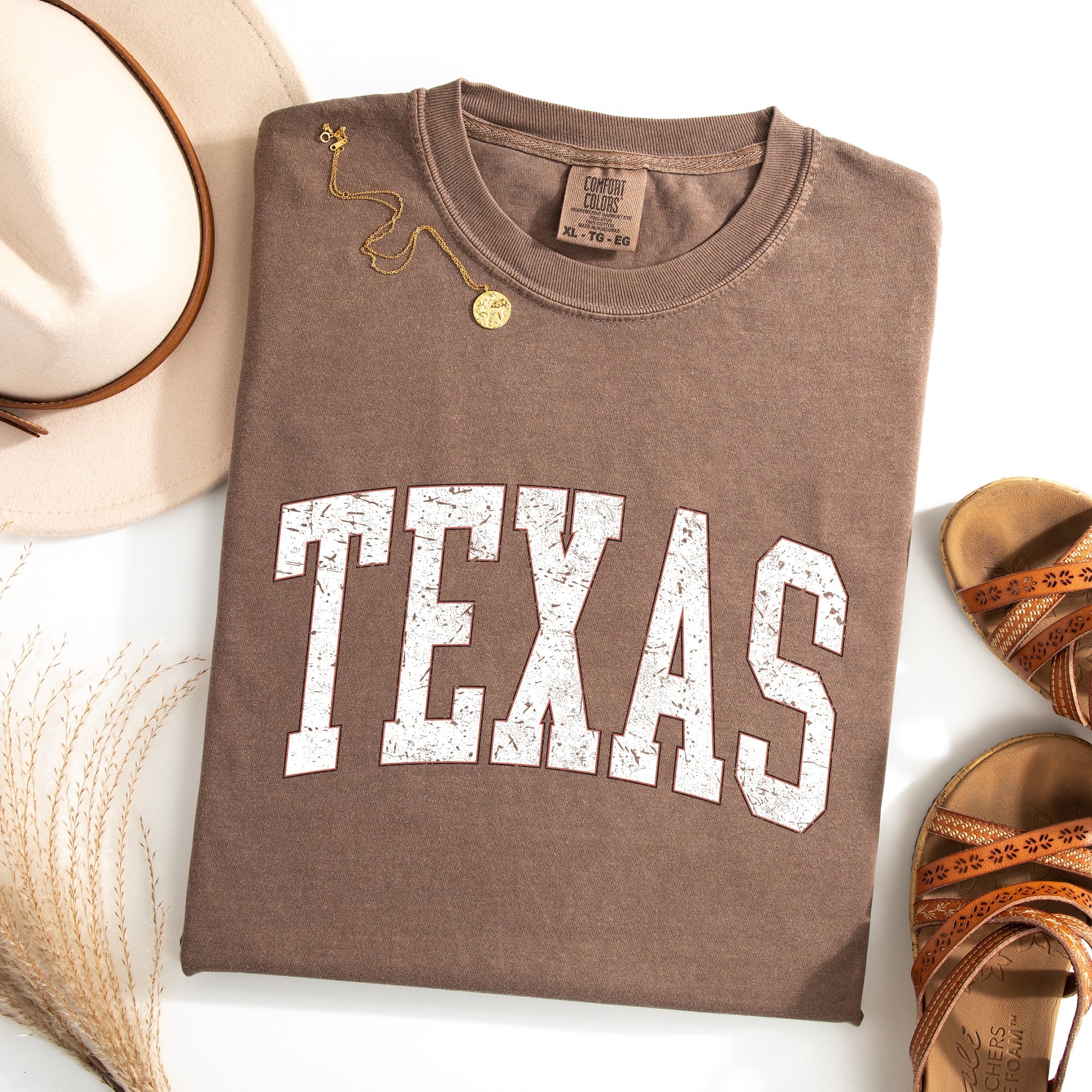 Texas Football Game Day Tailgate Spirit for State University and College Fans Comfort Colors Tee