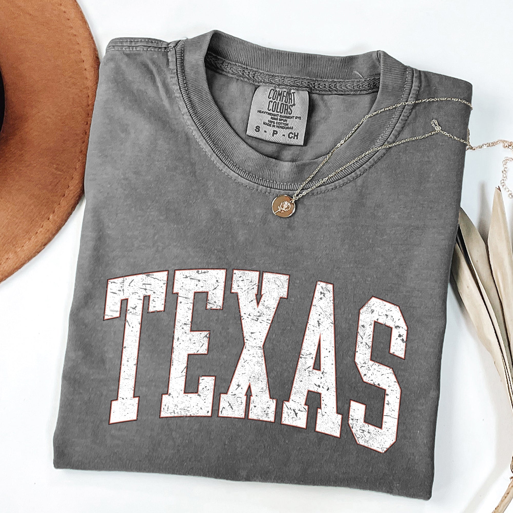 Texas Football Game Day Tailgate Spirit for State University and College Fans Comfort Colors Tee