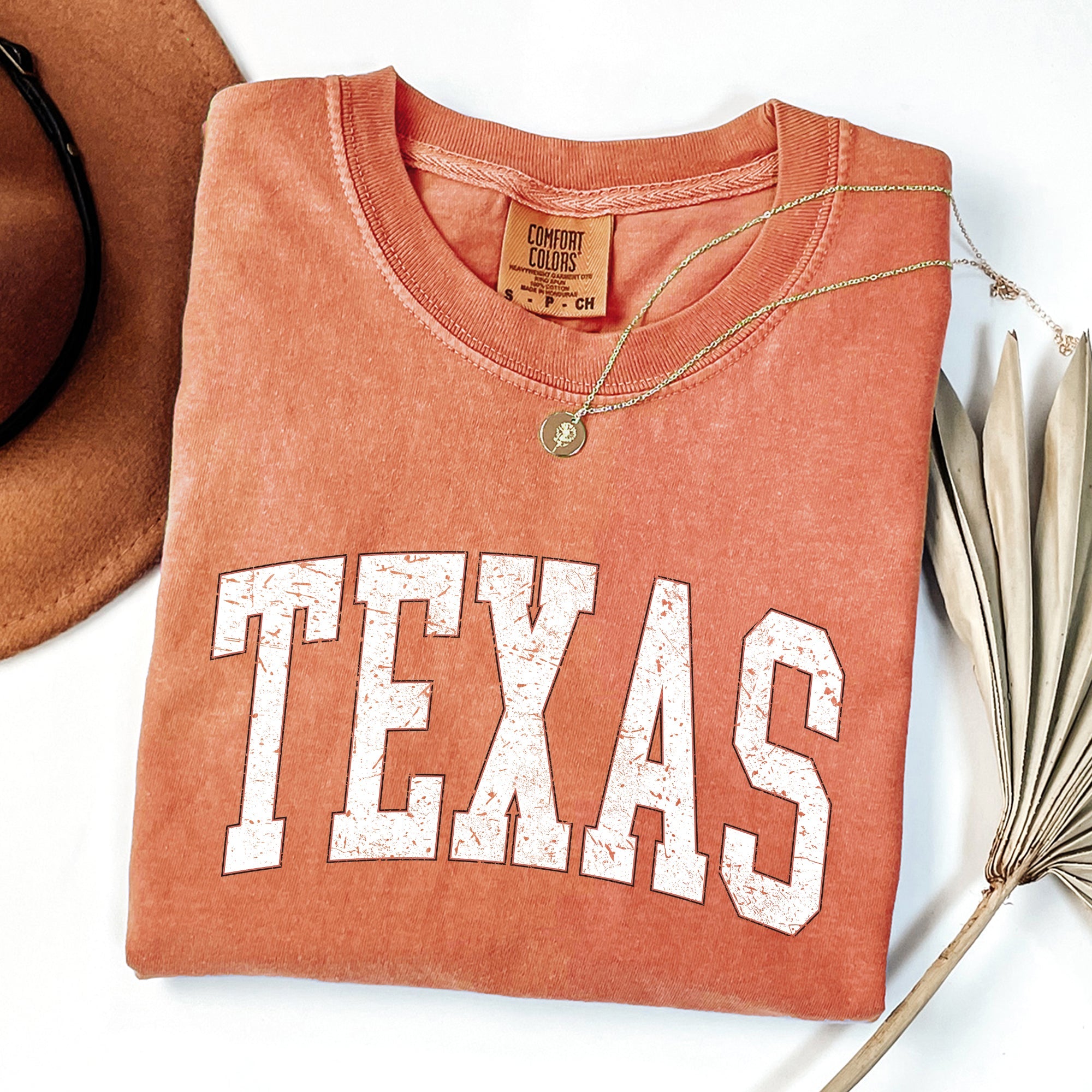 Texas Football Game Day Tailgate Spirit for State University and College Fans Comfort Colors Tee
