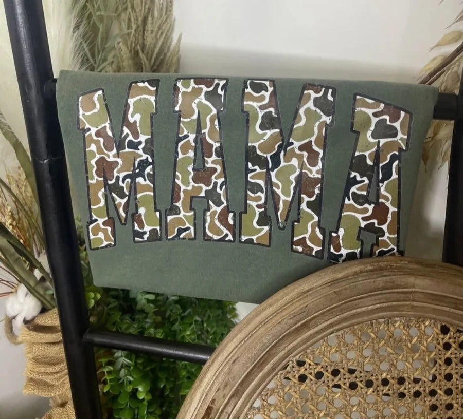 Camo Mama (DTF Tee)