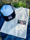 Checkered Baseball Mom (DTF Tee)