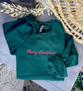 Merry Christmas (Embroidery Sweatshirt)
