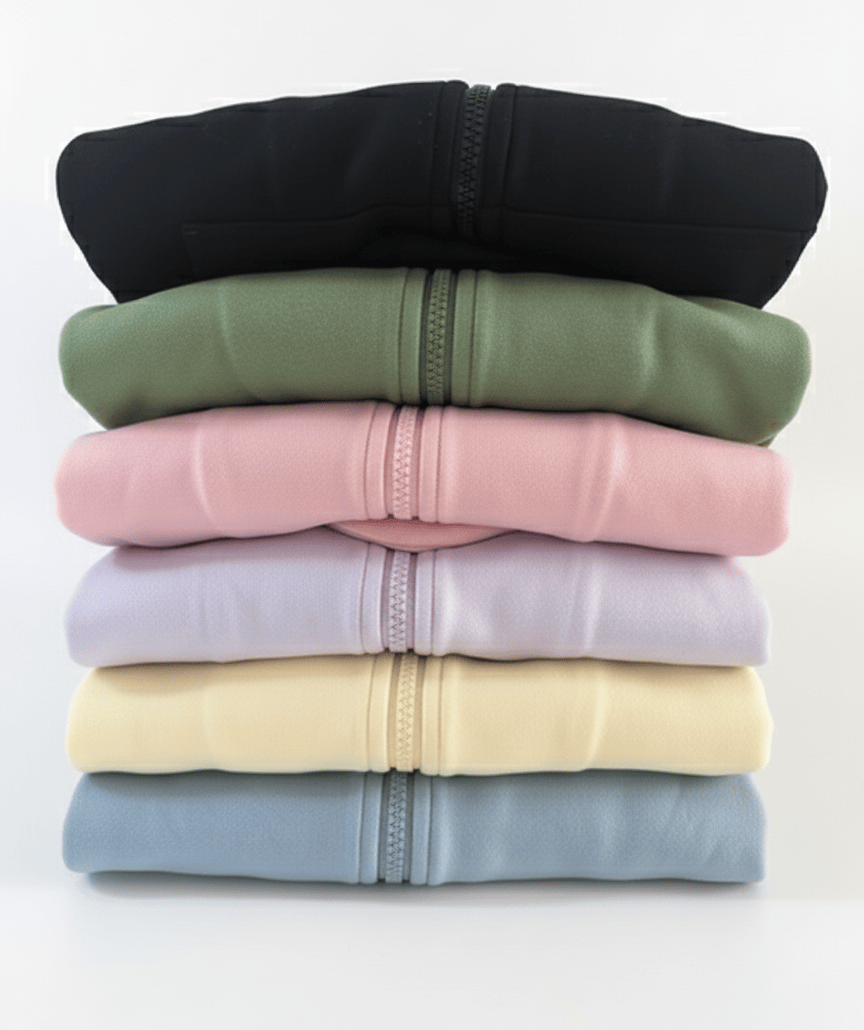 Dreamy Soft Charlie Play Solid Color - Bamboo Kids Zip Up Hoodie Sweatshirt
