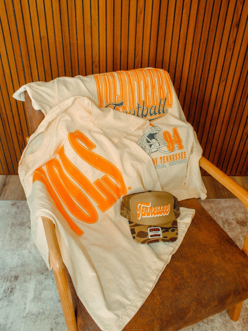 Underground Original Design: Tennessee Vols Block Boxy Cotton TShirt