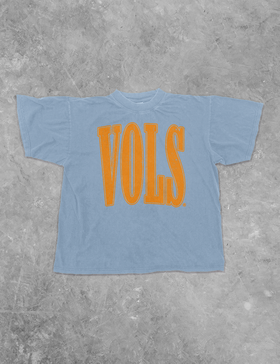 Underground Original Design: Tennessee Vols Block Boxy Cotton TShirt