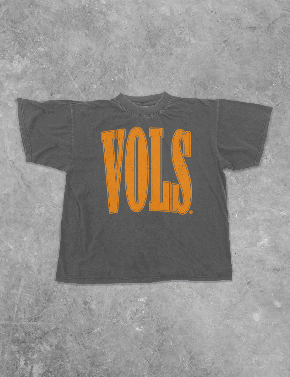 Underground Original Design: Tennessee Vols Block Boxy Cotton TShirt
